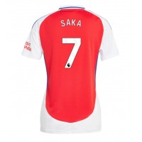 Arsenal Bukayo Saka #7 Domáci Ženy futbalový dres 2024-25 Krátky Rukáv